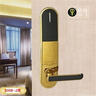 餐厨具玩具 酒店公寓宾馆指纹锁0308-J黑