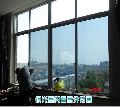 窗户贴膜 青岛家庭玻璃贴膜 活动房 单向透视膜