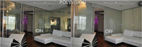 活动房 polyvision调光玻璃