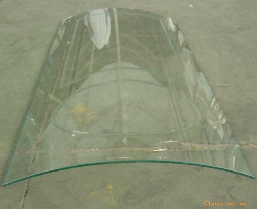 平弯钢化玻璃 活动房