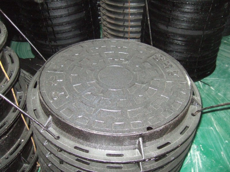铸铁篦子 耐用性强 防沉降井盖 其他建筑、建材类管材 球墨铸铁井盖