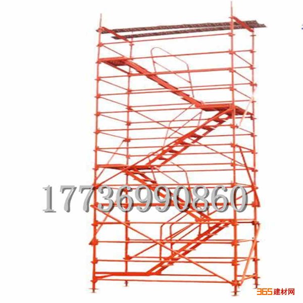 其他建筑、建材类管材 建筑施工爬梯 框架式安全爬梯 香蕉式安全爬梯1