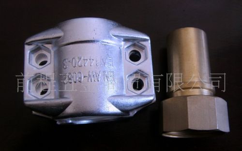 锻造铝安全管夹、两片式抱箍、DIN2817管箍