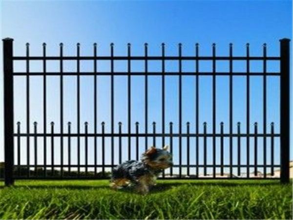 铁艺护栏 小区别墅护栏 庭院围墙护栏 厂区护栏网定制 1