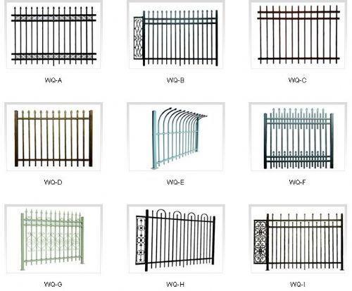 锌钢护栏 围墙栅栏 阳台护栏 百叶楼梯扶手