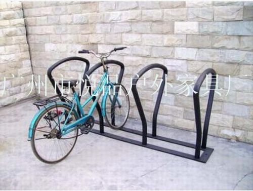 花园自行车摆放架 物业自行车存放架