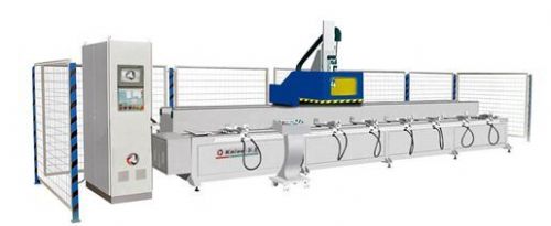 数控深加工 工程机械、建筑机械 铝型材钻铣床LGS-CNC-4000