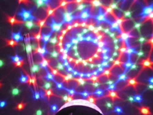 厂家直销 LED水晶魔球 声控五彩水晶灯KTV迪厅