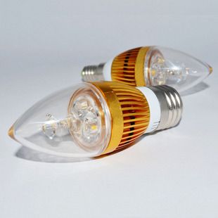 3W瓦大功率,E14小螺口LED节能灯,水晶吊灯