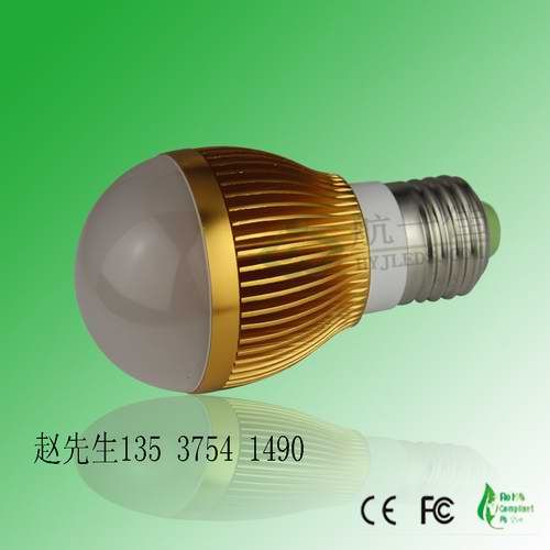 SMD5630高亮LED球泡灯E27 3W/5W1