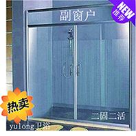 一字型移门钢化玻璃隔断浴房YL－101