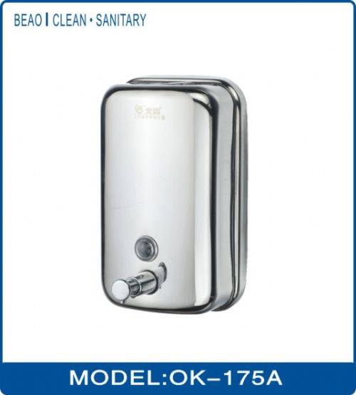 不锈钢皂液盒OK-175A1