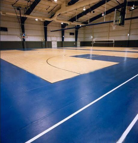 室内排球场地橡胶PVC地板1