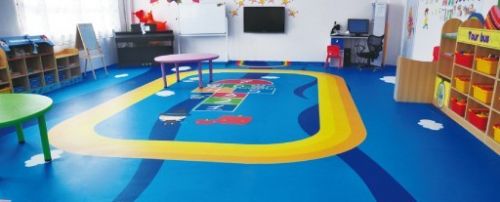 浩康塑胶地板 儿童地板