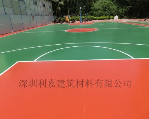 硅PU网球场运动地板