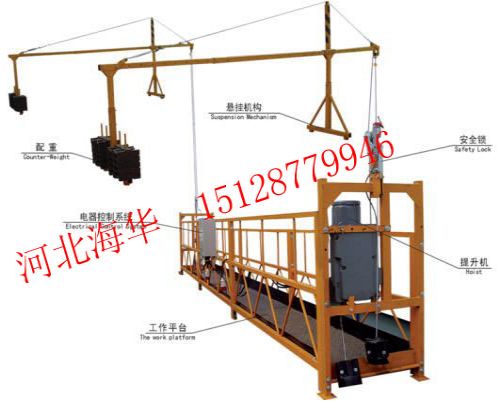 吊篮安全锁 工程机械、建筑机械 吊篮钢丝绳 吊篮配电箱 吊篮电缆线