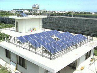 屋顶太阳能光伏并网发电系统 建筑、建材