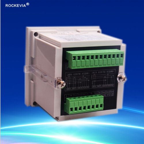 电流电压组合智能电表 RS485液晶多功能电力仪表 三相电流表 电能表1
